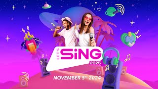 Lets Sing 2025  Teaser Trailer ESRB [upl. by Nolan]