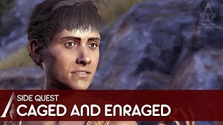 Assassins Creed Odyssey  Side Quest  Caged and Enraged [upl. by Paten]