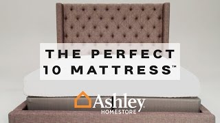 Ashley HomeStore  The Perfect 10 Mattress [upl. by Mirielle26]