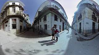 Visiting Havana CUBA in 360 VR  VUZE 3D Camera [upl. by Khalil]