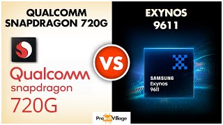 Samsung Exynos 9611 vs Snapdragon 720G 🔥  Which is better  Snapdragon 720G vs Exynos 9611🔥🔥 [upl. by Frida]