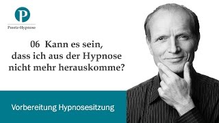 Kann es sein dass ich aus der Hypnose nicht mehr herauskomme [upl. by Eerized]