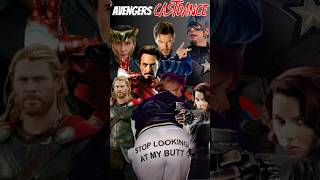 Avengers Cast Dance  RobertDowneyJrScarlettJohanssonChrisEvans ChrisHemsworthTomHiddleston [upl. by Dnalkrik]