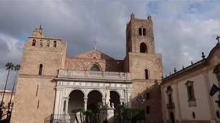 Monreale Cathedral World Heritage Site Duomo di Monreale 蒙雷阿萊主教座堂 Palermo Sicily Italy 意大利 Mosaics 5 [upl. by Bovill]