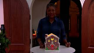 HomeWorx by Slatkin amp Co Ceramic Gingerbread House on QVC [upl. by Berlauda702]