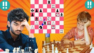 Magnus Carlsen vs Gukesh D chess game 76 [upl. by Assina496]