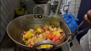 CHICKEN MEAT CURRY recipe cooking ampeating by rural grandma and grandpa 😋😋 [upl. by Krystalle923]