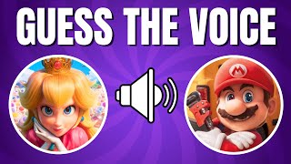 Guess The Super Mario Character By Their Voice  Super Mario Quiz 🎵 [upl. by Zerlina567]