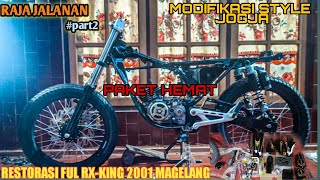 PROSES RESTORASI FULL YAMAHA RX KING 2001  Dari tempuran magelang part 2 [upl. by Yevette56]