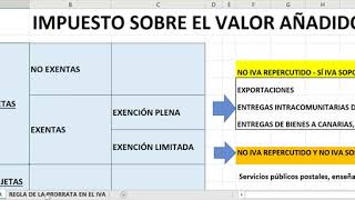 REGLA DE LA PRORRATA EN EL IVA 1 [upl. by Aitnahs]