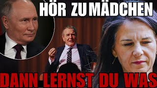 💥GERHARD SCHRÖDER SAGT UNFASSBARES💥 [upl. by Cornelia591]