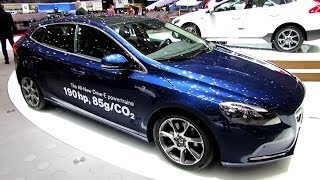 2014 Volvo V40 D4 Diesel Ocean Race Edition  ExteriorInterior Walkaround2014 Geneva Motor Show [upl. by Hgielek]