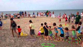 Dewey Kids Beach Party  Conga Line Part 3 [upl. by Yeltnerb]