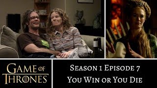 Game of Thrones S1E7 You Win or You Die REACTION [upl. by Willi]