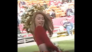 2002 49ers Gold Rush Cheerleaders On the Field Introductions [upl. by Lenora]