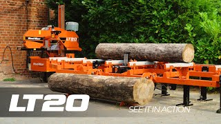 LT20 SAWMILLL  See it in Action  WoodMizer Europe [upl. by Joao254]