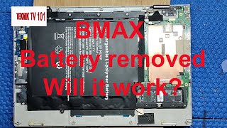 BMAX Y13 No Battery will it still work [upl. by Atilahs]