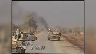 New video shows invasion of Iraq  20 years later [upl. by Attenol]