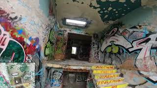 An other FPV meetup at this abandoned military base fpvfreestyle fpvdrone [upl. by Heisel735]