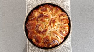 Delicious home made bread with feta cheese [upl. by Akselav662]