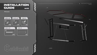 cubicubi gaming desk [upl. by Kimberly]