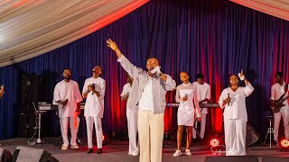 FONNIE EMMANUEL POWERFUL WORSHIP SESSION DURING YESHUA 2024 livemusic worshipmusic music [upl. by Enelam981]