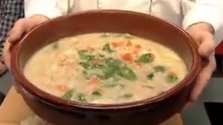 RECETA DE SOPA DE CEBADA  COCINA ANDALUSI [upl. by Ainafets]