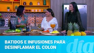 Batidos e infusiones para desinflamar el colon [upl. by Gnart790]