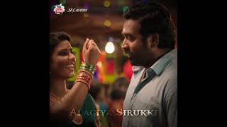 Aagiya sirukki l whatsapp status l Ranasingam l vijaysethupathi l Aishwarya💐 [upl. by Shiff]