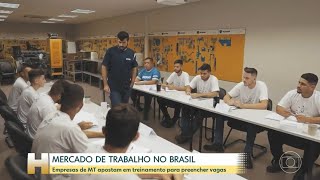 Formação profissional empresas apostam em capacitação para atrair trabalhadores [upl. by Farron]