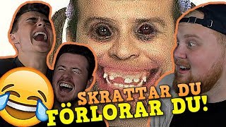 SKRATTAR DU FÖRLORAR DU [upl. by Eiramac]