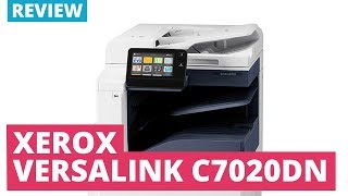 Printerland Review Xerox Versalink C7020DN A3 Colour Multifunction Laser Printer [upl. by Bekelja]