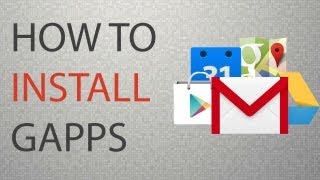 How To Install GApps Google Apps w CWM [upl. by Vinny671]