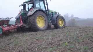 John Deere 6630 amp Kverneland ES 95  Orka Zimowa 2014 [upl. by Einahpts]