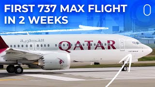 Qatar Airways To Commence Its 1st Boeing 737 MAX Operations In 2 Weeks [upl. by Sayce678]