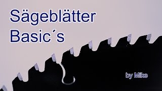 Basiswissen der Sägeblätter für Anfänger [upl. by Siseneg]