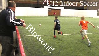 Wasatch JS vs Wasatch BA  U12 Indoor Soccer [upl. by Benenson250]