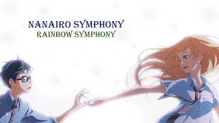 Your Lie In April OP2  Coalamode  Nanairo symphony Lyrics with English Translation [upl. by Modesta]