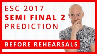 Semi Final 2 Prediction  Eurovision 2017 [upl. by Aigil246]