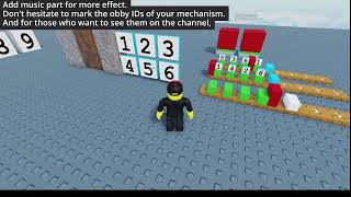 How to Make multiple KeyCode Roblox Obby Creator [upl. by Eedna]