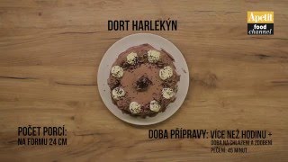 Apetit Škola vaření dort Harlekýn [upl. by Aspa]