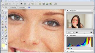 How to remove digital noise on a picture with ArcSoft PhotoStudio [upl. by Alioz]