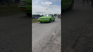 Green Mustang 💚 carshorts shorts carshow [upl. by Dolley]