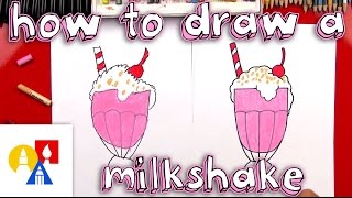 How To Draw A Milkshake [upl. by Faus]