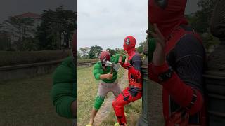 Spidey Saved Deadpool From Venom  Marvel Real Life [upl. by Cymbre]