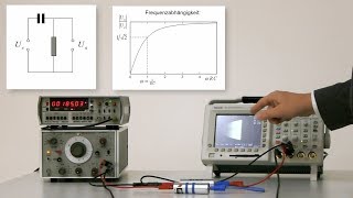 Experiment zum Hochpass und Tiefpassfilter [upl. by Zilla]