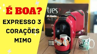 CAFETEIRA EXPRESSO TRÊS CORAÇÕES MIMO COMO USAR  Gi Costa [upl. by Ahsyad]