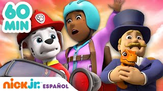 PAW Patrol  1 hora de rescates de la Patrulla Canina a los alcaldes  Nick Jr en Español [upl. by Kilam]