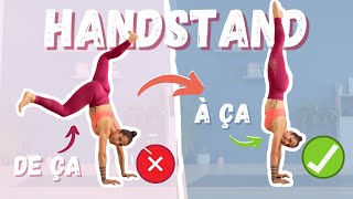 HANDSTAND  5 ÉTAPES pour APPRENDRE RAPIDEMENT LÉQUILIBRE SUR LES MAINS 🤸‍♀️ [upl. by Ringler]