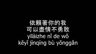 愛，存在  Ai Cun Zai Lyrics Pinyin [upl. by Hannahoj159]